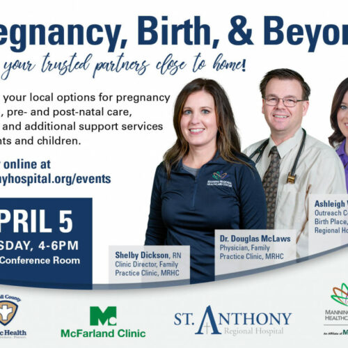 MRHC to Host Pregnancy, Birth, and Beyond Event