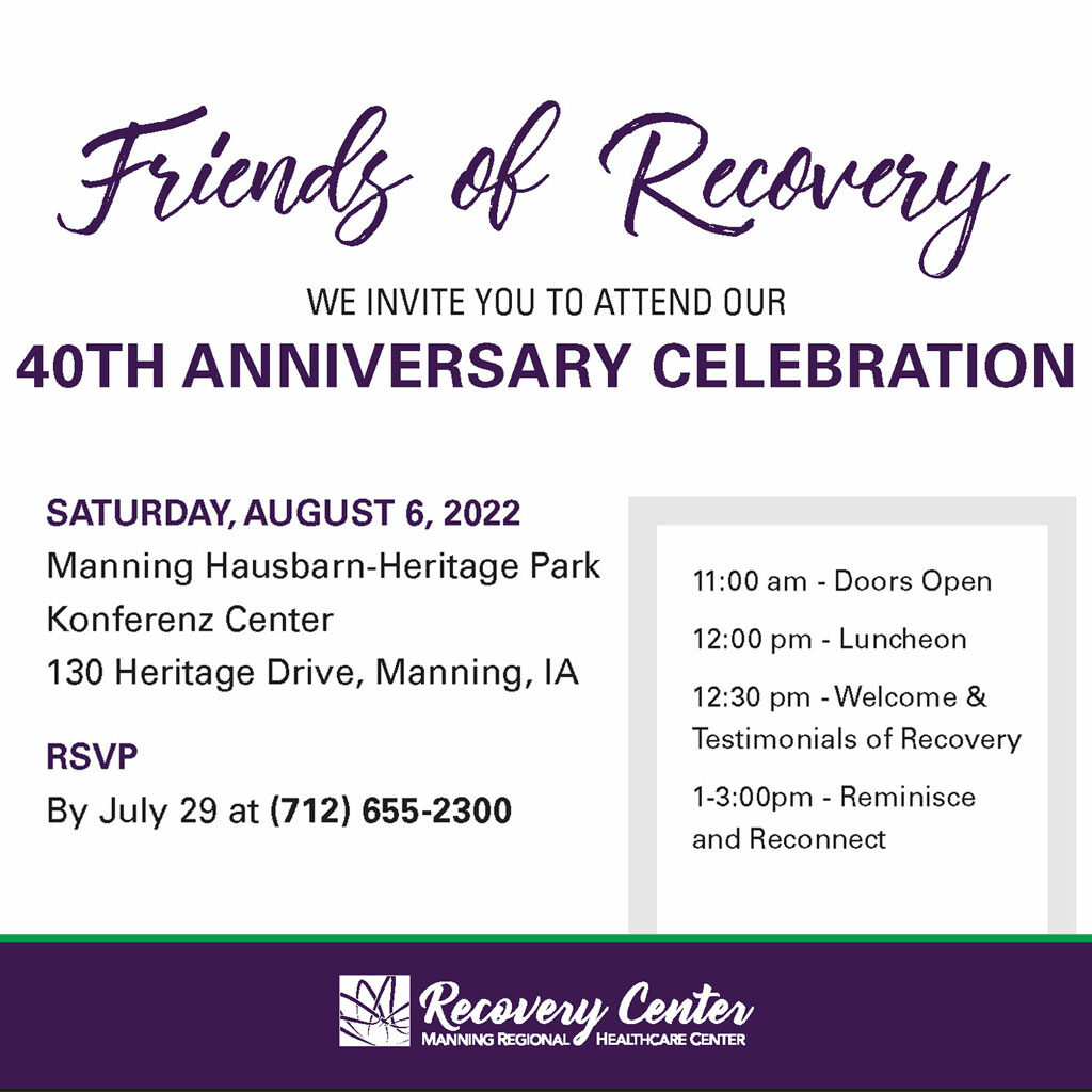 Recovery Center 40th