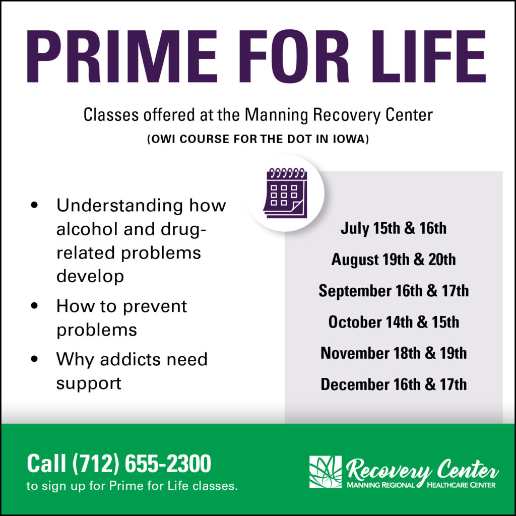 Prime for life classes at MRHC