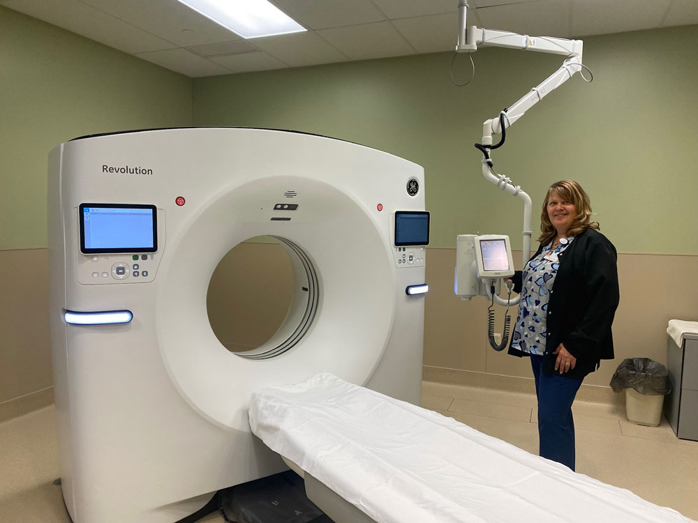New CT scanner at MRHC