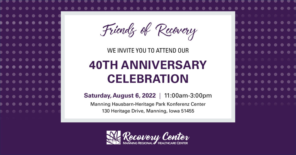 Recovery Center 40th Celebration