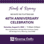 Recovery Center 40th Celebration